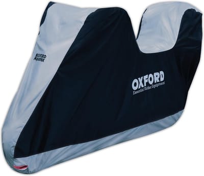 Oxford Aquatex Motorhoes met Koffer – CV203 – Maat M - Maten: 229 x 99 x 125cm (l x b x h)