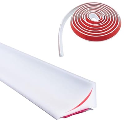 Douchestrip Zelfklevend - Waterkerende Strip - Badkamer Afdichten - Flexibel Ontwerp - 2 Meter - Wit