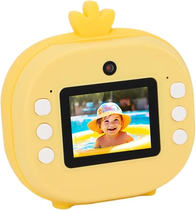 Kinder Camera Printen - Directe Foto Camera - Foto's Maken - Dubbele Camera's - 48MP Resolutie - Zwart