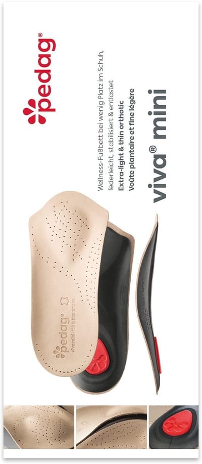 Pedag Viva mini | Inlegzolen | Ondersteuning | Comfort | Maat: 36 t/m 46