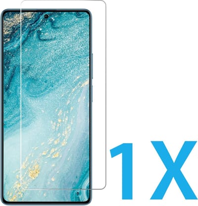 Glasplaatje Geschikt voor: Xiaomi Redmi Note 13 4G - 1x Screenprotector - screen protector - glas - bescherm - beschermglas