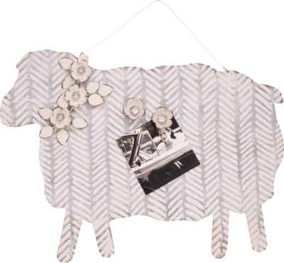 Hangend magneetbord schaap, 46x1x33cm