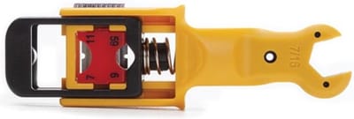 Toolland Coaxiale kabelstripper met dubbele mesjes, voor snel en nauwkeurig stripwerk