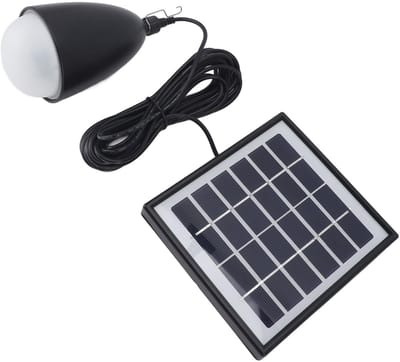 Dailygoody - Zonne-lampen voor kippenhok - Draagbare zonne-energie - Energiezuinig en praktisch - Outdoor LED - Oplaadbare lamp voor camping - Geschik...