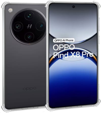 Geschikt voor OPPO Find X8 - Hoesje - Shock Proof Case – Cover Transparant