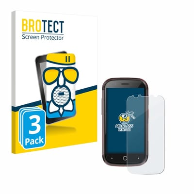 BROTECT - Screenprotector voor Unihertz Jelly Star - Folie Beschermfolie Beschermglas matte 3 Stuks