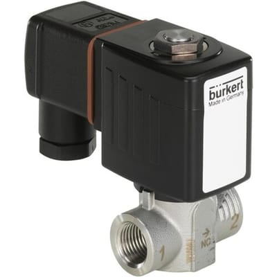 Magneetventiel G1/4'' NC Roestvrij staal PCTFE 1-160bar/15-2321psi 12VDC 6240 363111