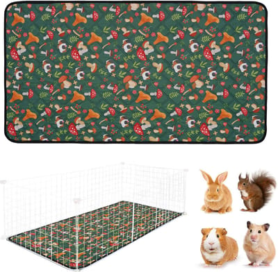 Cavia-kooimat - Absorberend/wasbaar/herbruikbaar/lekvrij-met antislipbodem-geschikt voor konijnen, katten, hamsters en puppy's-61*120CM-Stijl 1