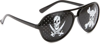 ESPA - Zwarte piratenbril voor volwassenen
