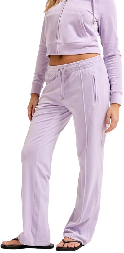 Juicy Couture Juicy Couture Tina Outline Trackpant With Diamante Br - Maat XXS