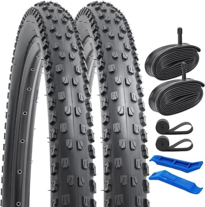 Opvouwbare 27.5-inch Fietsbanden met Binnenbanden - 27.5x2.10 ETRTO 54-584