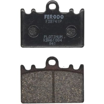 Plaquette de frein Ferodo pour Moto Kawasaki 400 ZXR 1999 à 2002 ZX400LLA / AV / FDB741P Neuf