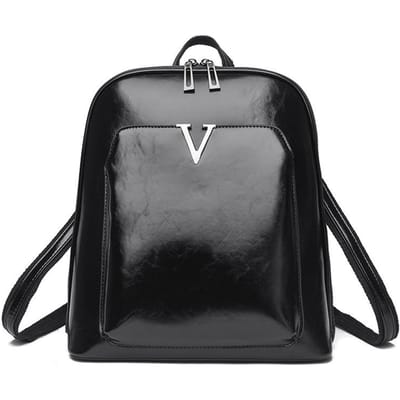 Nieuwe Rugzak Modieuze Olie Wax Leer Rugzak Dames Retro Schooltas Studententas Europese en Amerikaanse Rugzak