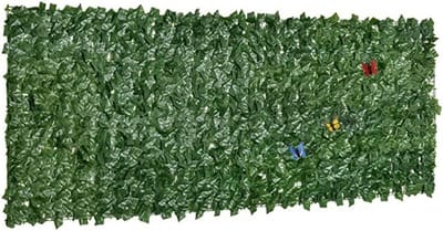 Kunstmatige Klimop - Groene Bladeren - Buiten Decoratie - Hoge Privacy - 1 x 11 m - Groen