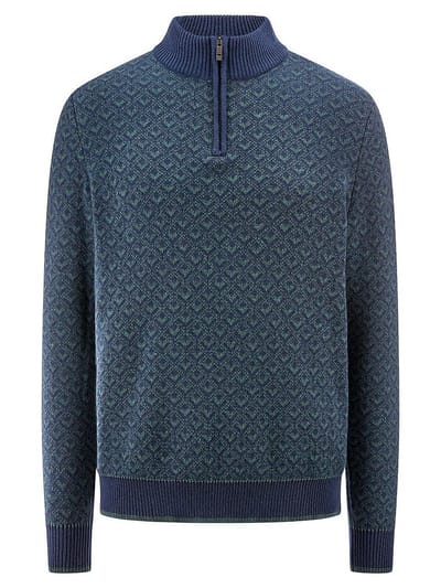 Schipperstrui Van Louis Sayn blauw