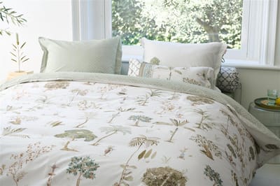 Pip Studio Giardini di Frutta dekbedovertrek - Lits-Jumeaux XL - 260x200/220 - Wit