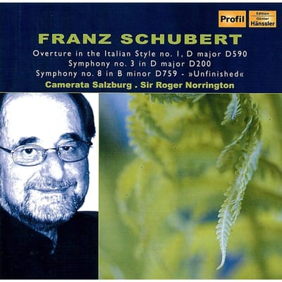 CD SCHUBERT, CAMERATA SALZBURG - Ouverture in de Italiaanse Stijl Nr. 1 Niet-Japan Klassiek Gebruikt white