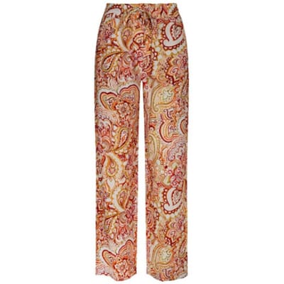 Elvira Collections Elvira broek elisa paisley orange