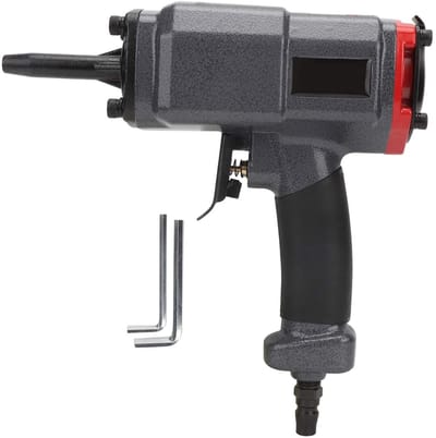 Dailygoods- Nagelverwijderaar Draagbaar - Pneumatische Nagelverwijderaar - Professionele Air Punch - Heavy Duty Gereedschap - Hoogwaardige Kwaliteit - Verbeterde Werkefficiëntie - Nageltacker