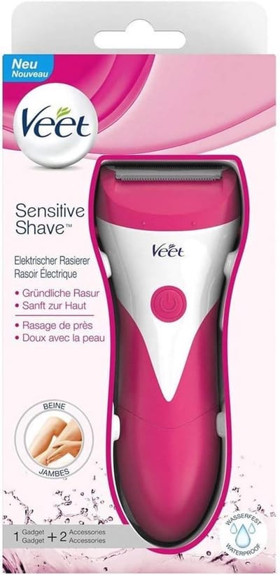 Elektrisch Scheerapparaat voor Dames – Veilig en Snijvrij Scheren voor Gevoelige Huid