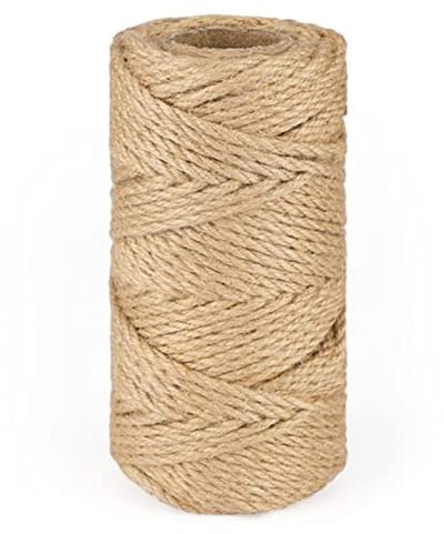 Jute Touw 5mm - 50m Tuin Touw voor DIY, Verpakkingen en Ambacht