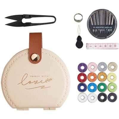 Mini Naaidoos Reis Mini Naaidozen voor Reparatie Project Kit Naald Familie Naaidraad Accessoires Noodgeval