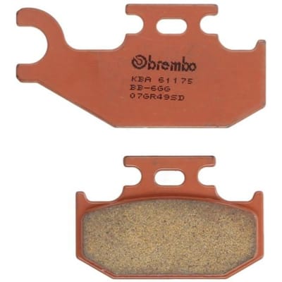 Remblokje voor Brembo DS650 = BO01/MX1