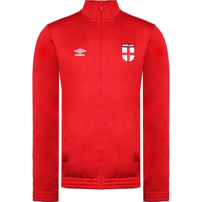 Umbro Engeland Tricot Heren Rood Track Jacket