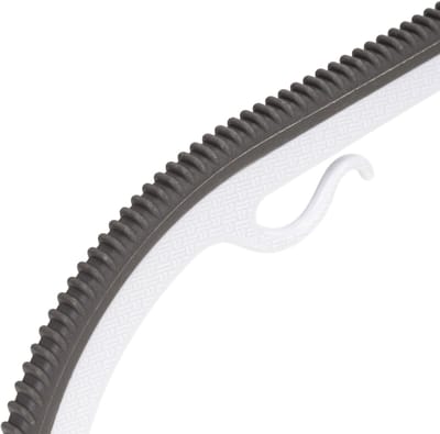 Springos Kledinghangers | Kledinghanger | 20 Stuks | Anti-slip | Grijs/Wit