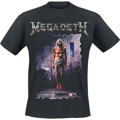 Megadeth T-shirt - Countdown To Extinction - S tot XXL - voor Mannen - zwart