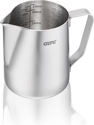 GEFU BARISTA Opschuimbeker - 350 ml - RVS Melkkan voor Latte Art