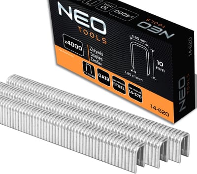 Verzinkte nietjes - Type 90 nietjes - Meubelstoffering - Corrosiebestendig - 4000 stuks - Zilver