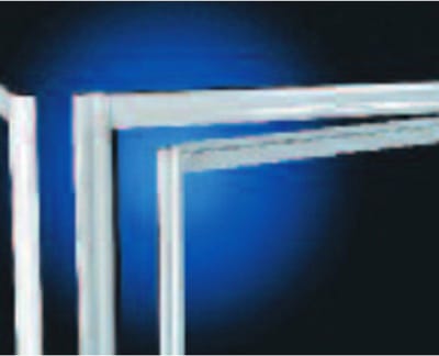 Plieger Class draaideur 3mm glas omkeerbaar 86/90x185cm aluminium