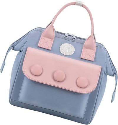 KZQ Stijlvolle Oxford Stof Mommy Bag Grote Capaciteit Fashionable Multifunctionele Zwangerschapstas voor Moderne Moeders