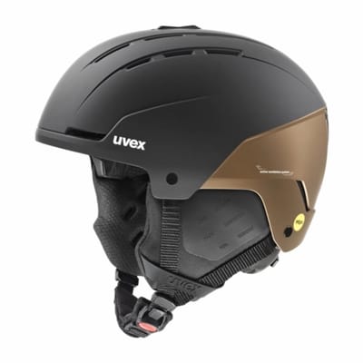 Skihelm Uvex Stance Mips Black Brown Matt-51 - 55 cm