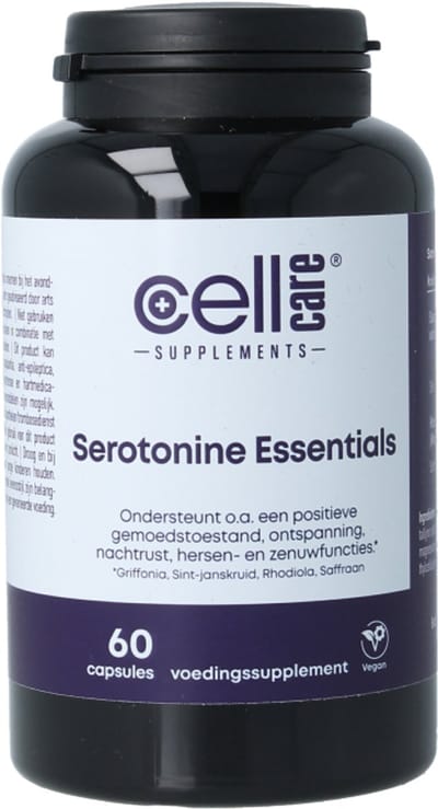 CellCare Serotonin essentials 60 Vegetarische capsules