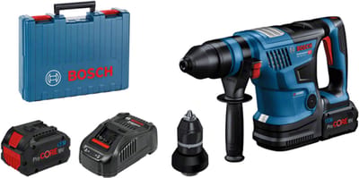 Bosch Professional GBH 18V-34 CF Accu boorhamer - BITURBO - Met 2x 18 V accu en lader - In koffer