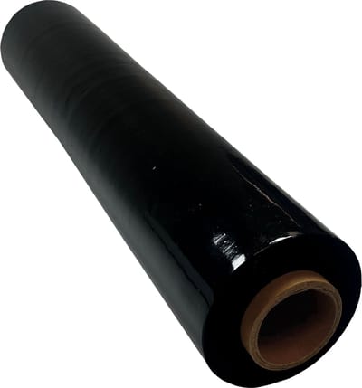 DULA Wikkelfolie - Sealfolie 50cm x 300 meter - Zwart - Handwikkelfolie - 1 rol Pallet Folie