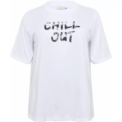 Dames-T-shirt KAFFE Curve KCViola