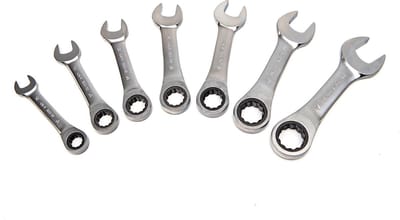 AOK 10 mm PROFI korte ringratel - steeksleutel