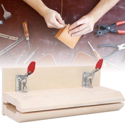Allecto - Leernaaimachine Klem - Handgereedschap voor Leerbewerking