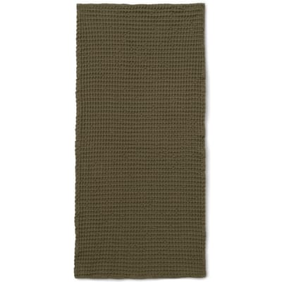 Ferm Living Organic Handdoek - olive