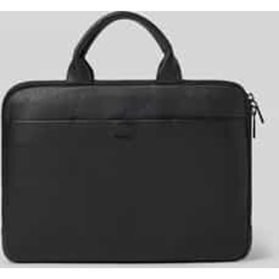 laptoptas van leer met draagband model 'Cardona Samu'