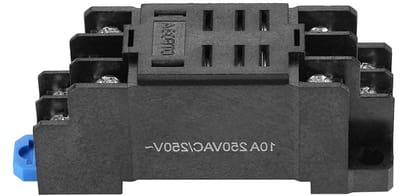 Basis Power Relay 8-Pool voor Houder Schroefklemmen DIN Rail Montage voor Relay JQX-13F LY2N-J HH62P