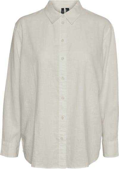 VERO MODA - VMLINN LS SHIRT WVN NOOS - Dames - Blouses