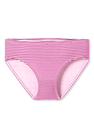 Slips, set van 5, met streepjes en smileys, meerkleurig - 95/5 92
