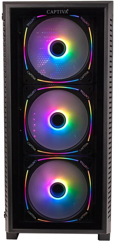 CAPTIVA PC Highend Gaming R88-712 | AMD Ryzen 5 7500F | 16GB DDR5 RAM | Radeon RX 9070 XT 16GB | 1 TB SSD | zonder Windows