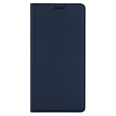 Dux Ducis Slim Softcase Bookcase voor de Oppo Reno 13 - Donkerblauw