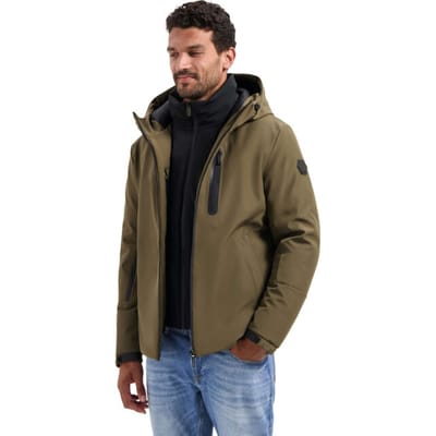 No Excess Kai Jacket Dark Steel Size: M | Winter Jackets Outlet | Heren | Bruin