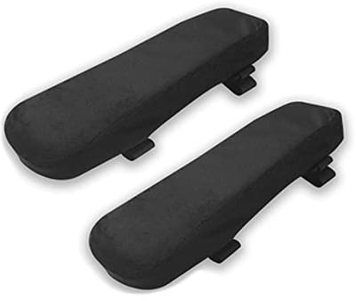 Armsteun Kussens - Stoel Verhogers - Comfort Verhoging - Wasbare Hoes - 2 Stuks - Zwart
